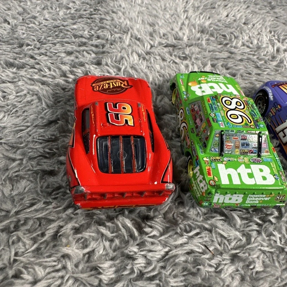 Lot Of Disney Pixar Cars 3 Bobby Swift #19 Octane Gain Mattel 1:55 Diecast Loose